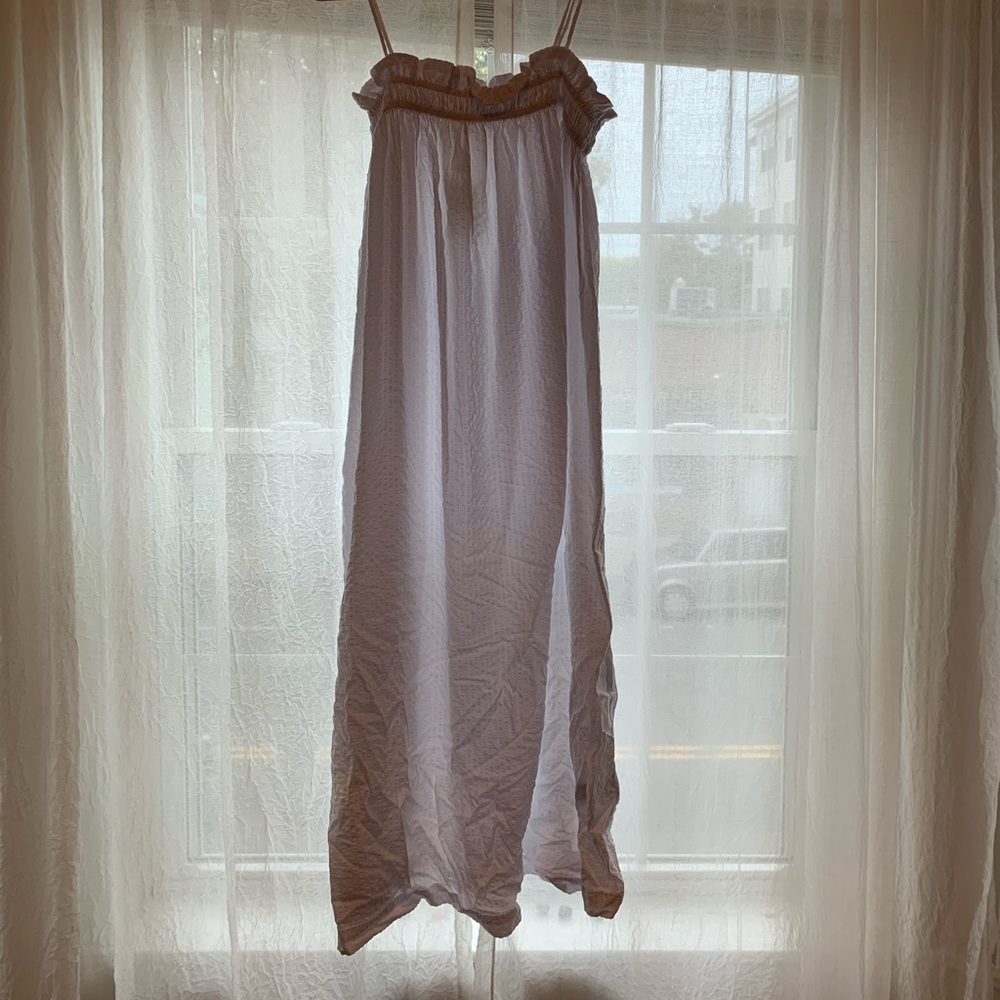 white summer maxi dress